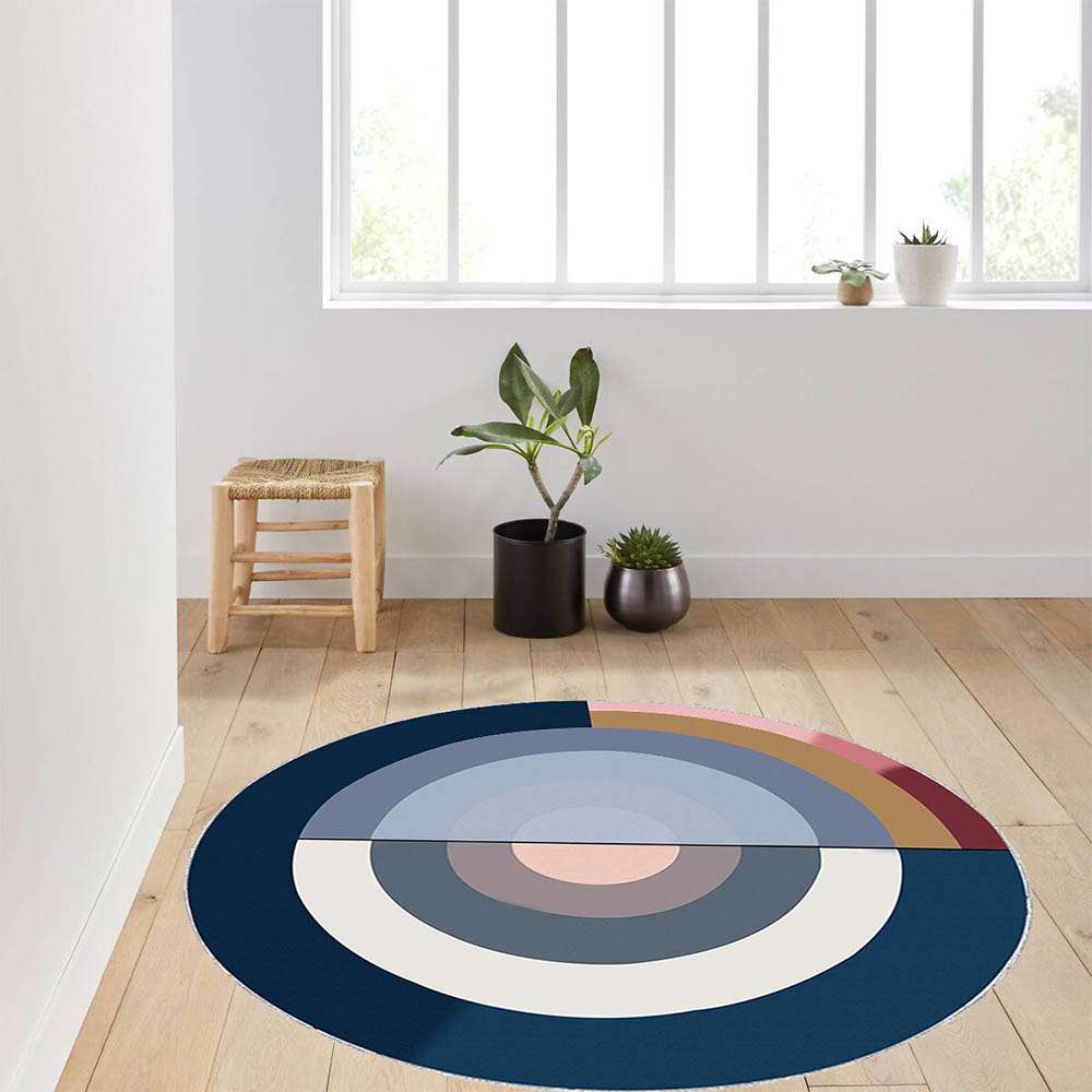 

Mosimoso Home RC1306 Ковер с принтом на подошве в горошек 100x100 cm