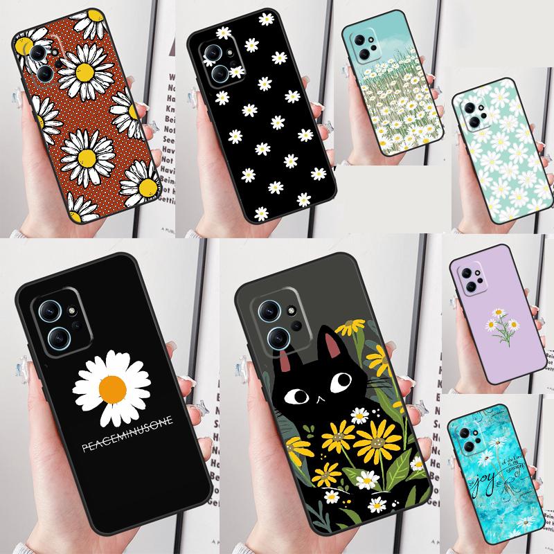 Daisy Flower For Xiaomi Redmi Note 14 Pro 13 12 11 9 10 9S 10S 11S 12S Redmi 13C 10C 12C 14C Phone Case