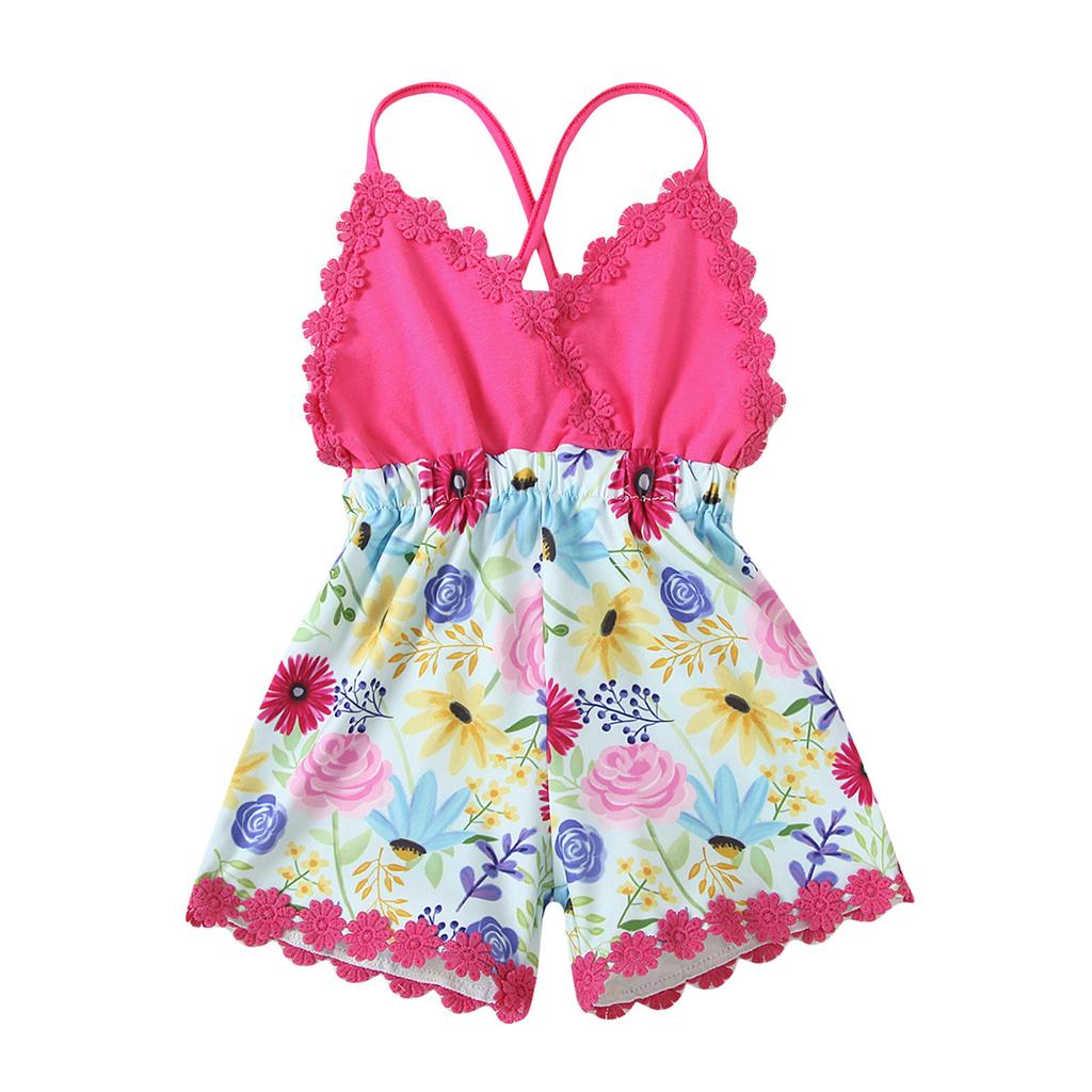 baby backless romper