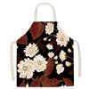 Pastoral Style Floral Series Kitchen Sleeveless Apron Color Floral Linen Apron Parent-Child Children'S Apron
