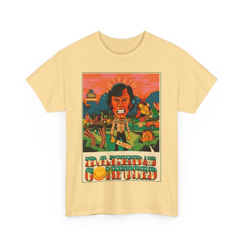 Dazed and Confused Movie T Shirt Heavy Cotton S разноцветный