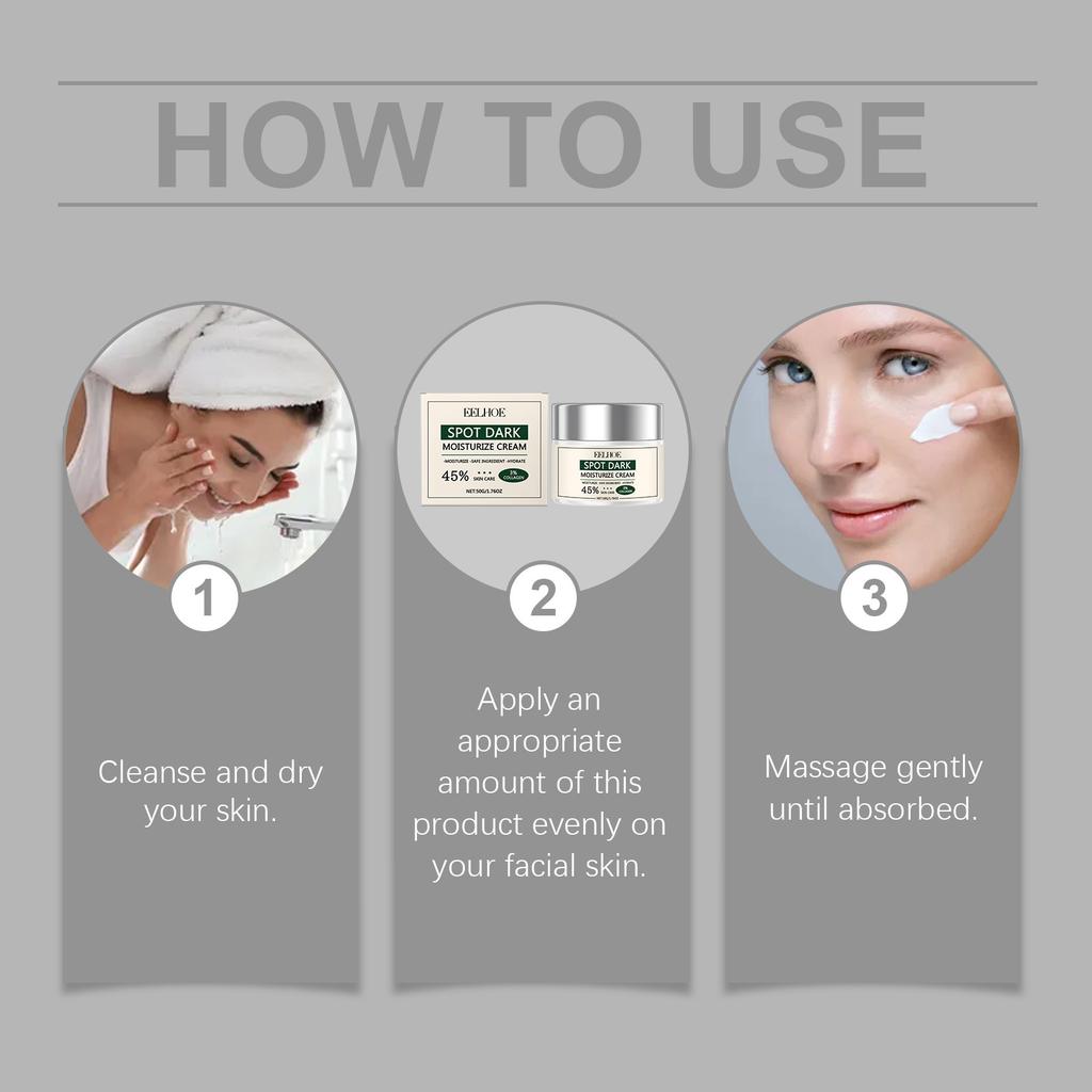 Moisturize Cream Hydrating Reduce Redness Improve Skin Radiance Refreshing Fast Absorption Gentle Formula Mild Ingredients 50g