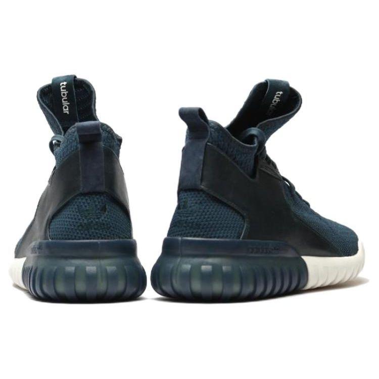 Adidas Tubular X Knit Petrol Unisex Sneakers Blue Midnight Night S81675