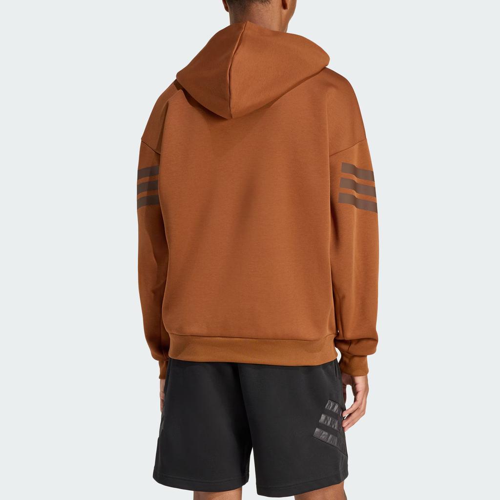 Adidas M Fi 3S Hd Hooded Pullover Striped Long Sleeve Sweatshirt Men sweatshirt KD5215