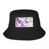 New Cherry Flowers Bucket Hat Fishing Cap Brand Unisex Cap Rugby Unisexs Womens