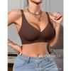 Soutien-gorge push-up sans couture respirant pour femme, sans armature, avec effet push-up, pour un usage quotidien