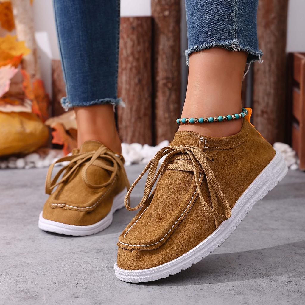 Women Loafers  New Round Toe Casual Shoes Comfortable Women Shoes Spring Autumn Fashion Sports Shoes Women Platform Sneakers