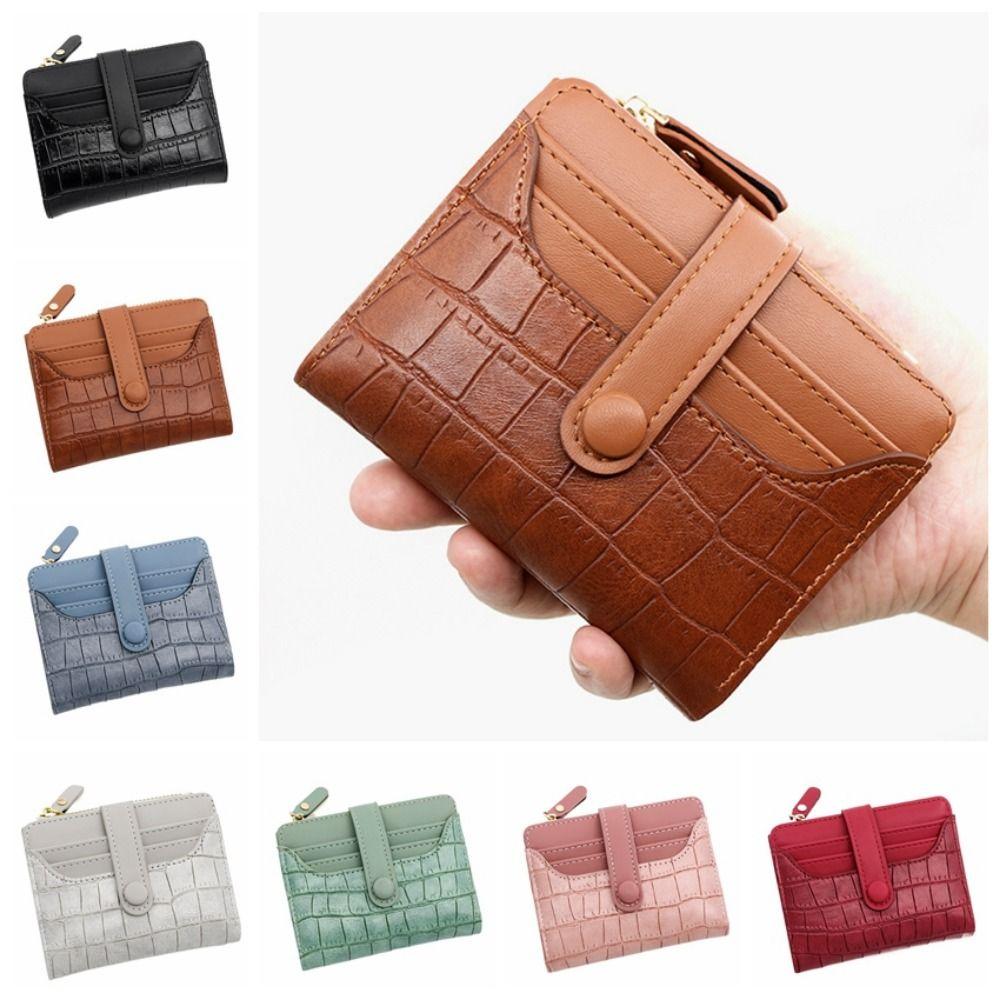 

Zipper Women s Coin Wallet Portable Mini Coin Purse Fashion Women Card Holder Key Protector Red 2