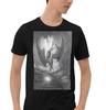 Paradise Lost Satan Falling To Earth Poem Satanism Short-Sleeve Unisex T-Shirt Mens Womens Tees Top