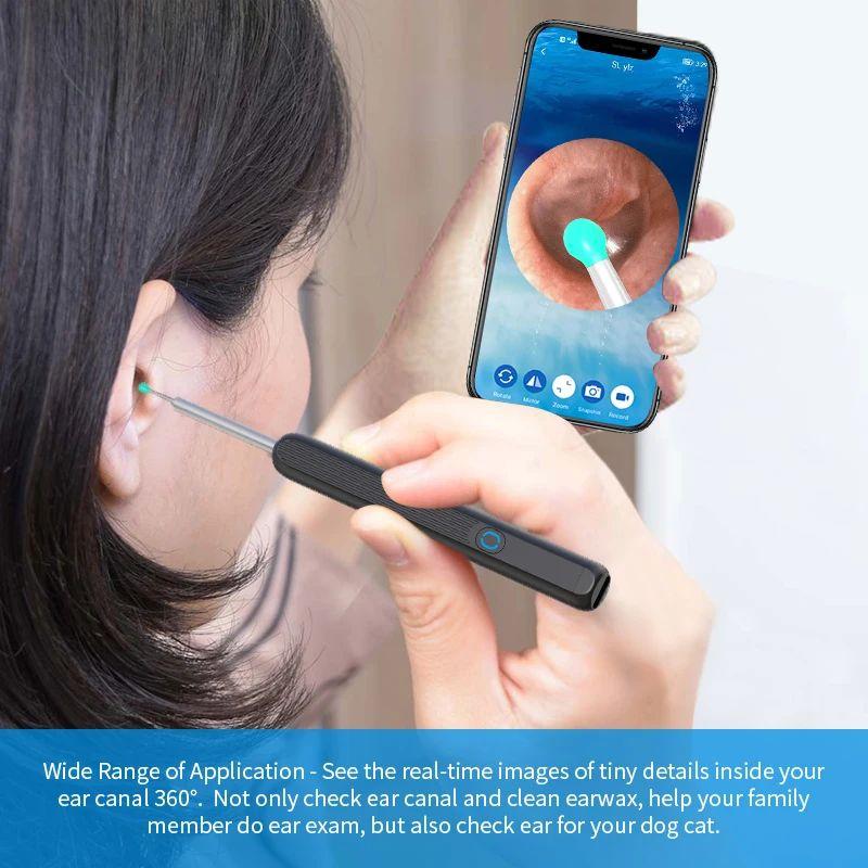 Children's ear scoop, ear scoop, wireless cleaning endoscope, high-definition ear picking