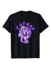 Nap Lover Tee Funny Cat T-Shirt Humorous Cute Kitty Graphic Tee Tops Girl Fashion Anime Comics Cartoon Outfits Gifts