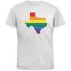 Texas Lgbt Gay Pride Rainbow White Youth T Shirt