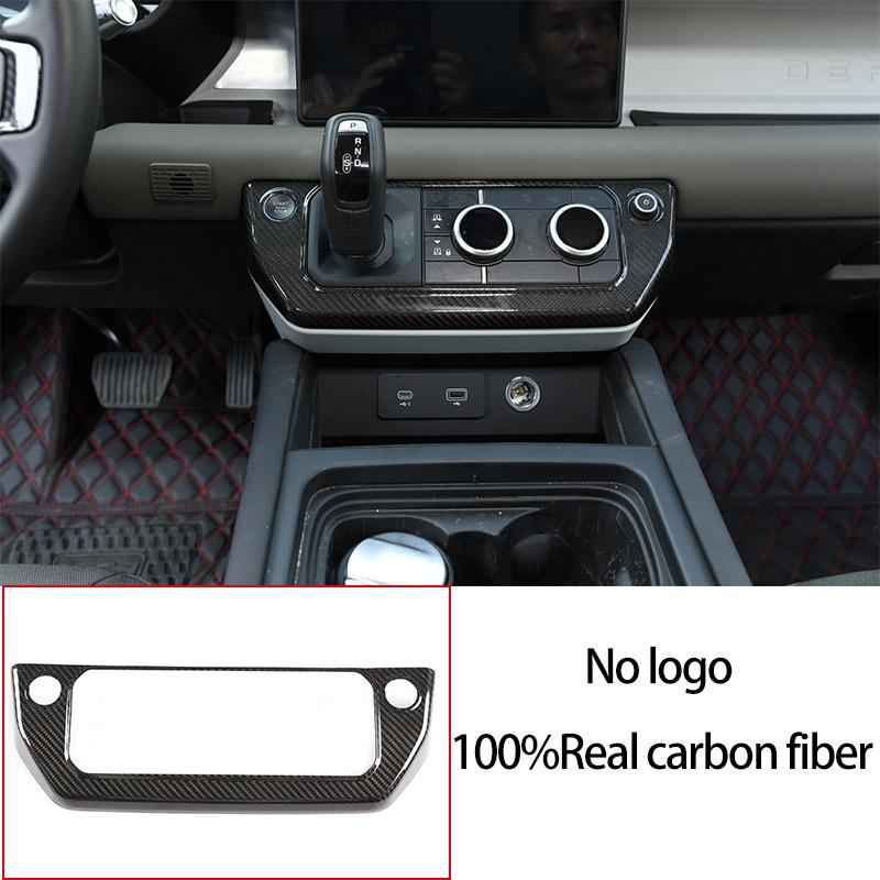 For Land Rover Defender 90 100 2020-2025 ABS Car Air Conditioning Mode Button Decorative Frame Sticker Car Accessories