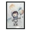 Explorer of the Universe with a Balloon Explorer of the Universe with a Balloon, 70X100 Cm, Frameless, Matte Paper 230 Gsm