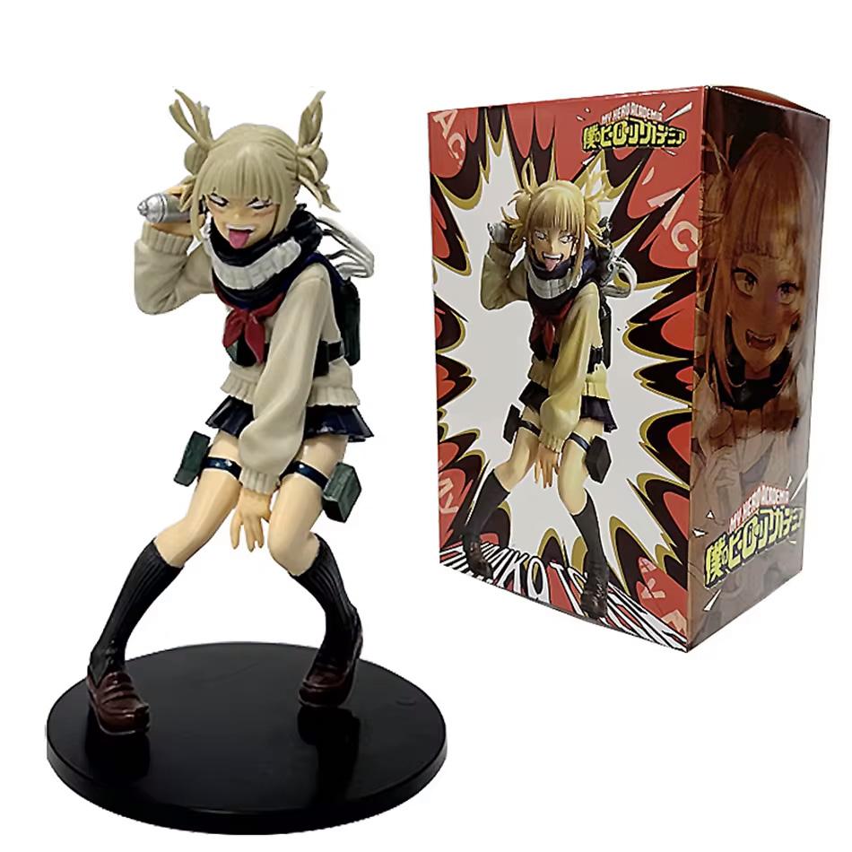 New My Hero Academia Figure PVC Age of Heroes Figurine Toga Himiko Action Collectible Model Decorations Doll Toys For Children