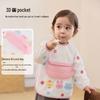 Niduoxiong Kids' Waterproof Mealtime Smock Bib WZ2610