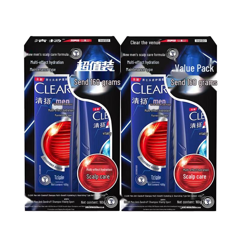 

Clear Men Anti-Dandruff Hydrating Shampoo