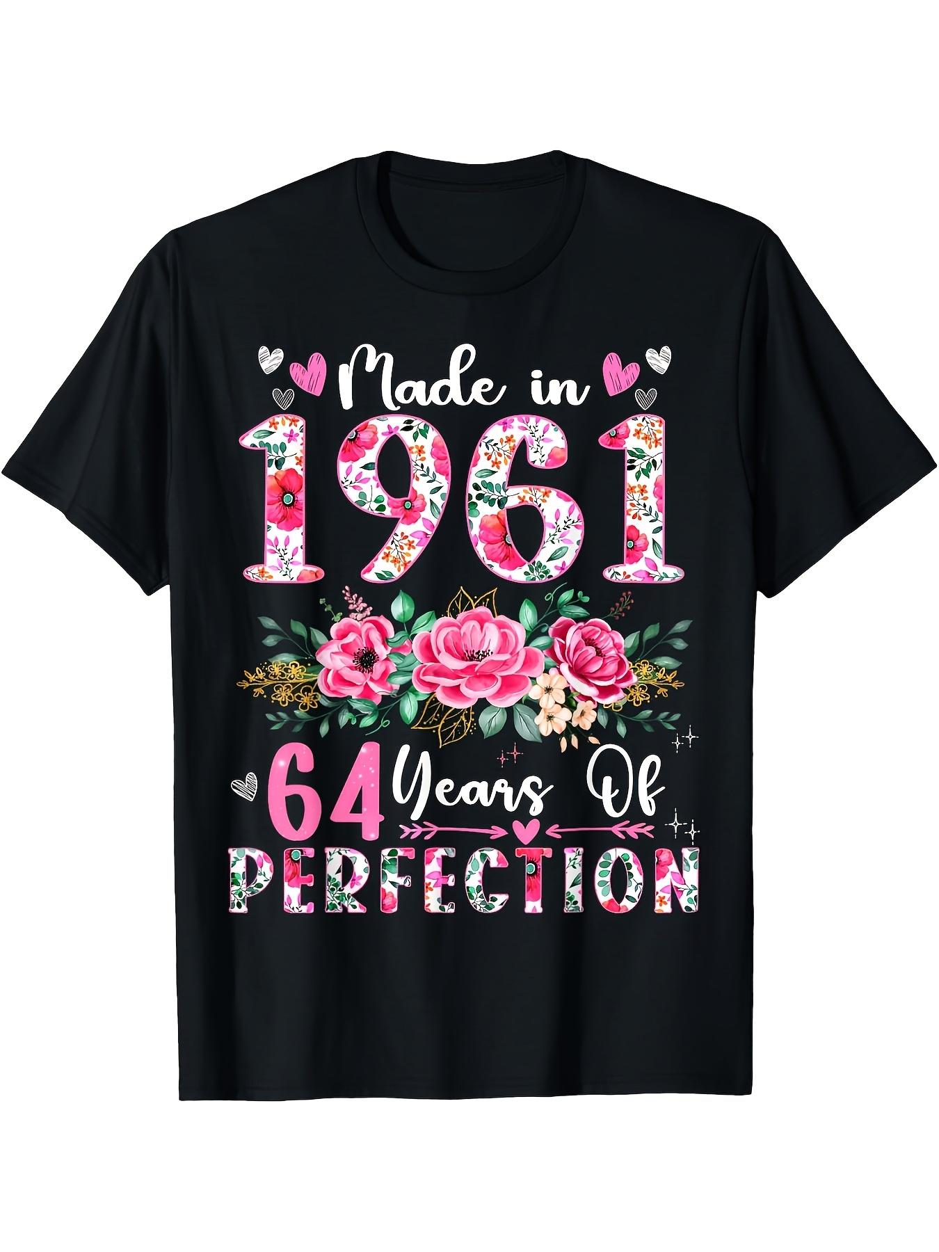T-Shirt Y2K Floral Regular Fit S