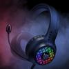 ONIKUMA 3,5 mm USB kabelová herní sluchátka 40 mm velká hnací jednotka Headset RGB HD mikrofon s redukcí šumu Kompatibilní s notebookem