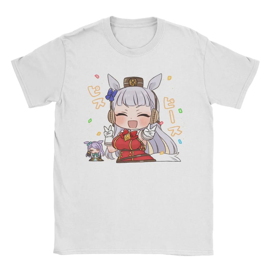 Uma Musume Pretty Derby T-Shirt Summer Vintage T Shirts Cotton Harajuku Tshirt Cotton Best Selling Round Neck Short Sleeves Tee