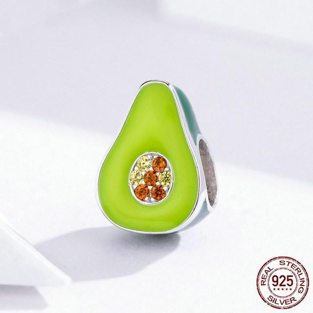 Fit Europe Bracelet Original 925 Sterling Silver Cactus Pineapple Flower Beads S925 Pink CZ Cherry Blossom Charms Diy Jewelry