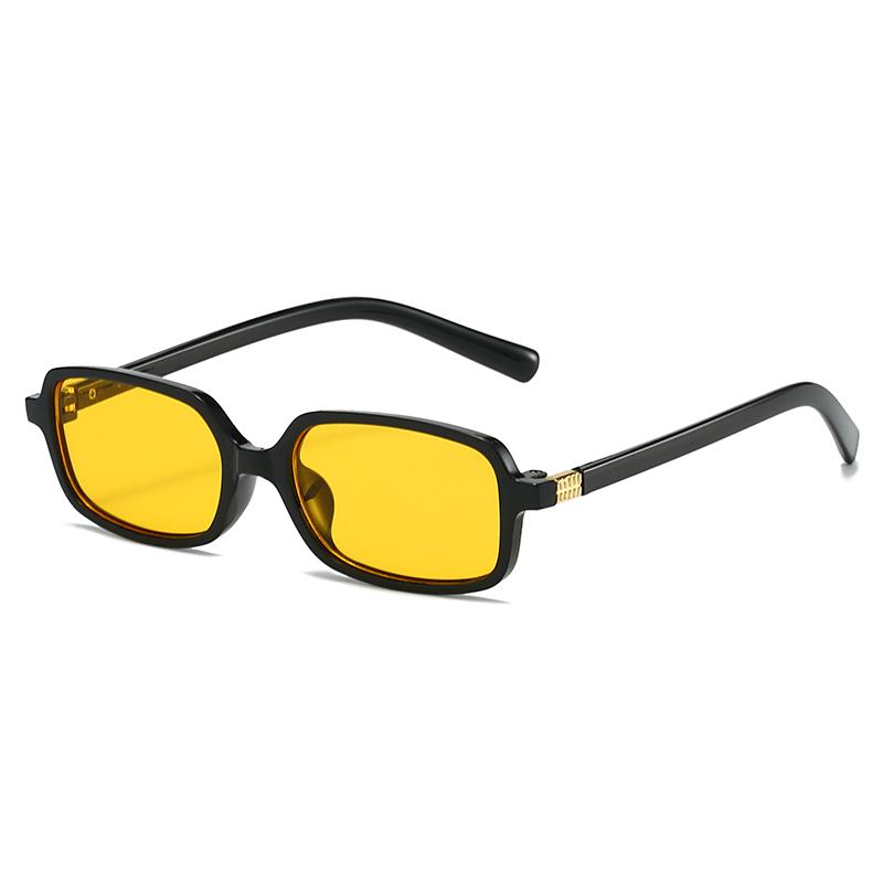 Sexy Small Rectangle Women Sunglasses Fashion Leopard Brown Retro Colorful Shade Eyewear Female Sun Glasses