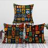 Tropical Ethnic Geometric Cushion Cover Best Home Office Coffee Pillow Sofa Printing Decoration Room Shop Car Nordic Simplicity