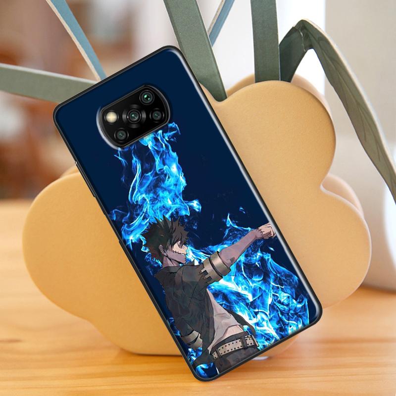 My Hero Academia Dabi BNHA Anime For POCO X3 Pro X3 GT F3 M3 M4 Pro Case For Xiaomi Mi 11 Lite Mi 11T Pro 10T Back Cover