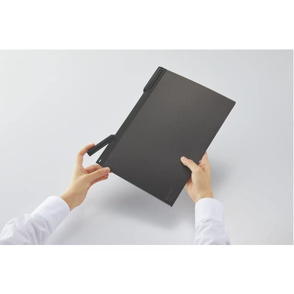 KOKUYO BIZRACK Clip BRCN202D of Notebook, A4, Brown/Black, No. (Set 6)