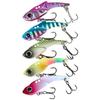 Night Army Fishing Gear 3.5g 5g 7g Metal Vibration 5 Colors Set Lure Ajing Mebaring Light Game VIB