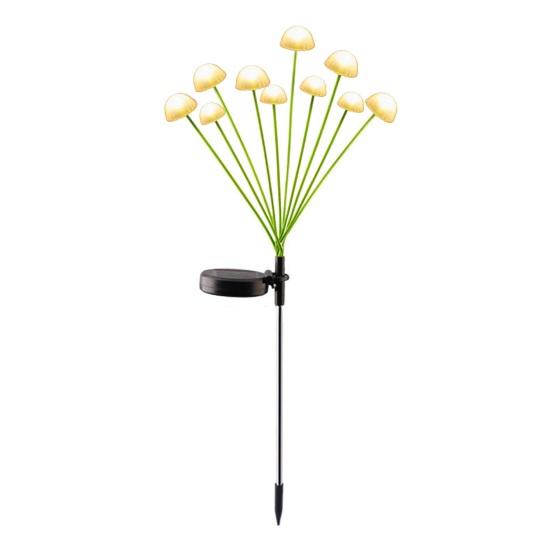 Garden Light Solar Powered Jellyfish Shape Outdoor Yard Light Waterproof Scratch-Resistant Small Size Garden Lamp