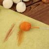 100Pcs 12.5/15cm Wool Daubers Ball Brush Corrosion-resistant Leatherworking Tools  Clothes Painting