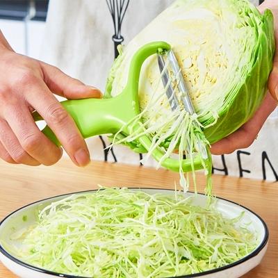 Lahana Kesici Paslanmaz Çelik Geniş Ağızlı Sebze Meyve Soyucu Lahana Salata Patates Rendeleri Parçalayıcı Mutfak Kesme Aletleri