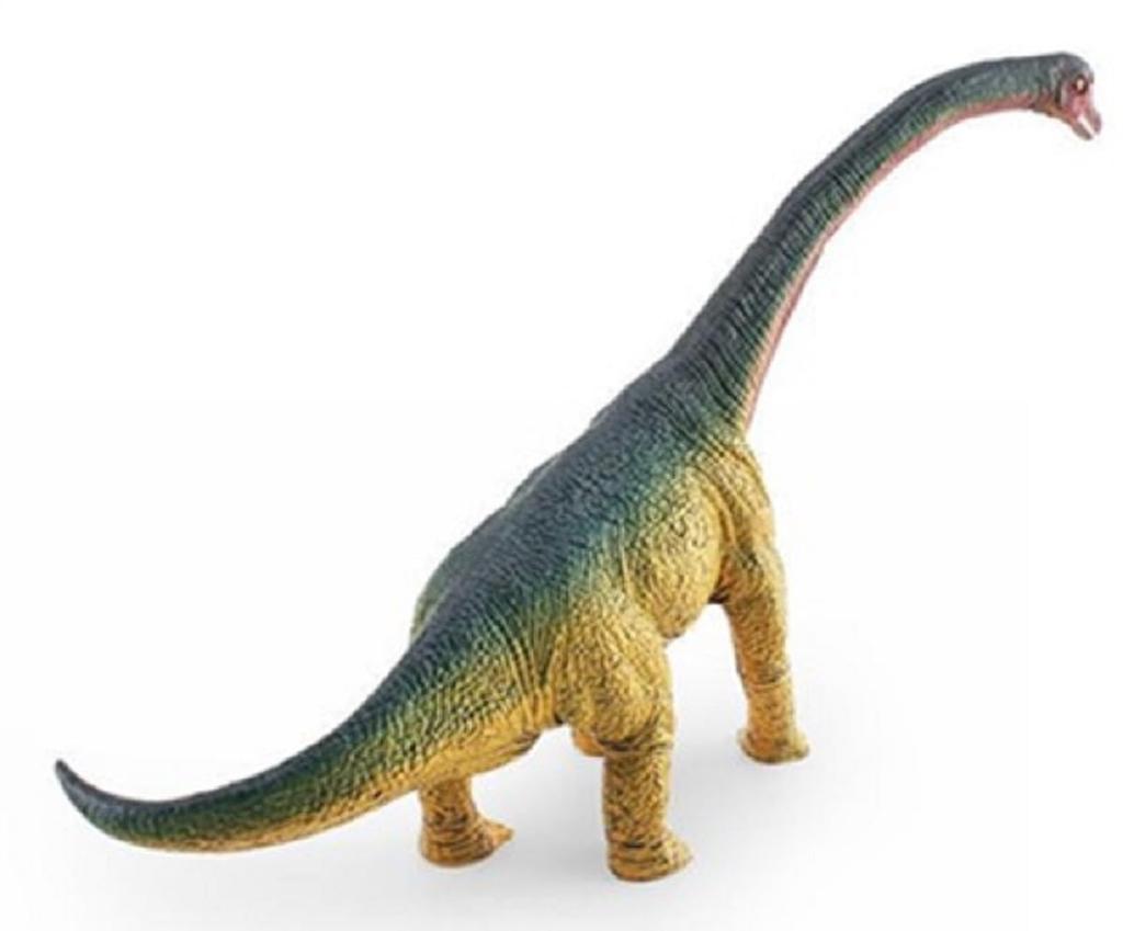 Dinosaur Figure Brachiosaurus Dinosaur Interior Decor Hobby (Yellow)
