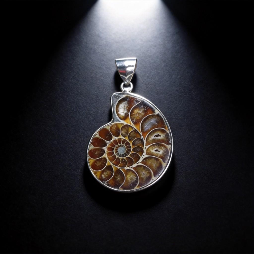 Shell Pendant With Polished Shell Beads For Style Jewelry
