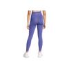 Under Armour Solid Color Reflective Slim Fit Drawstring High Waist Nine-Point Sports Pants Women Pants Carbon-Blue 1383367-561