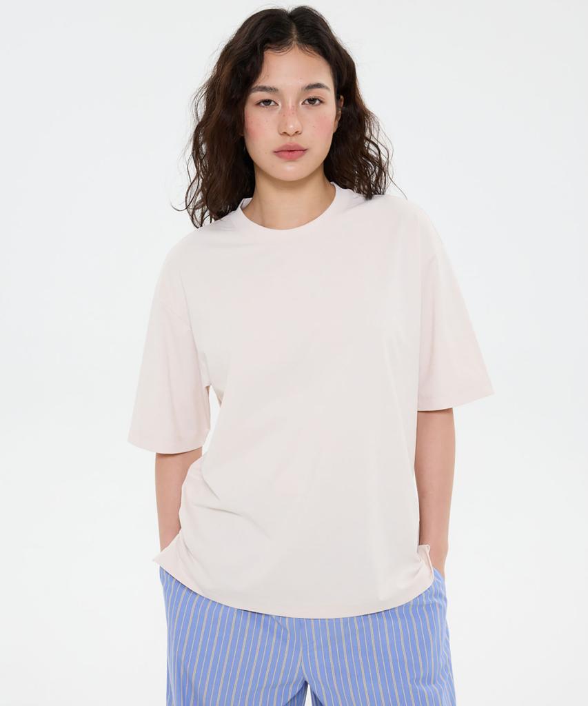 Jinokio (Uni) All Day Air Sorona T-Shirt (Beige)
