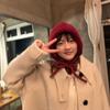 Korean Style Coldproof Hooded Caps Lambswool Knitted Beanies Hats  All-match
