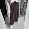 Men's wide-leg pants, new spring and autumn style, loose straight cut, drapey, versatile casual floor-length pants