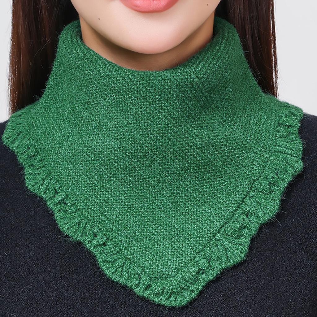 New Detachable Knitted Turtleneck Fake Collar For Women Neck warmer Autumn Winter Warm Cover Head Neck Knitting False Collar