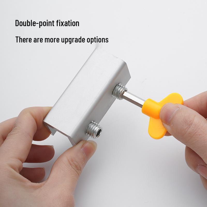 Invisible Window Lock: No-Drill, Anti-Theft & Child-Safe Fixator for Screens and Doors