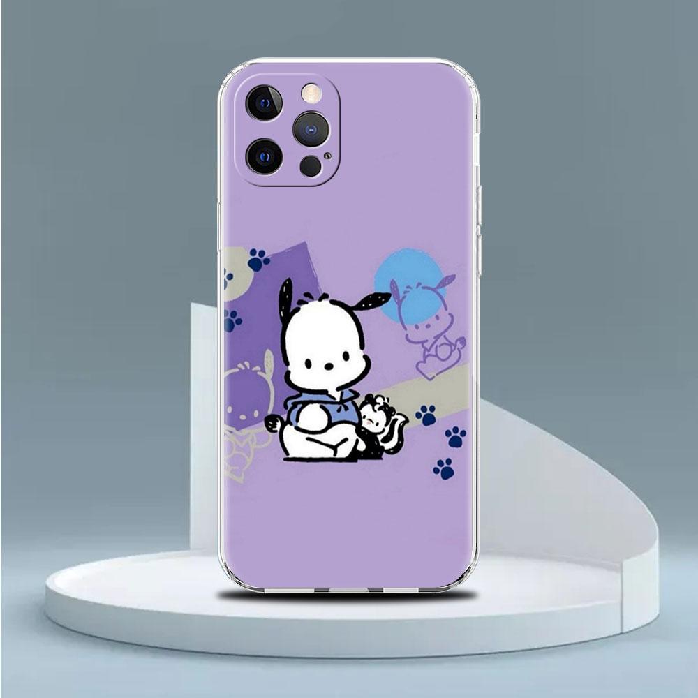 Pachacco Clear Case For Apple iPhone 14 11 13 12 Pro 7 8 Plus XR X XS Max 6 6S 14Pro Silicone Phone Cover