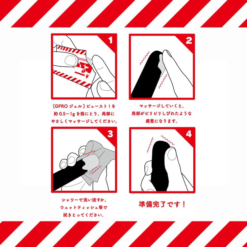 [STICK LOTION 12ml Set] A popular gel that restores men's confidence! | GPRO Gel Purist! 10g | Easy-to-use, portable tube