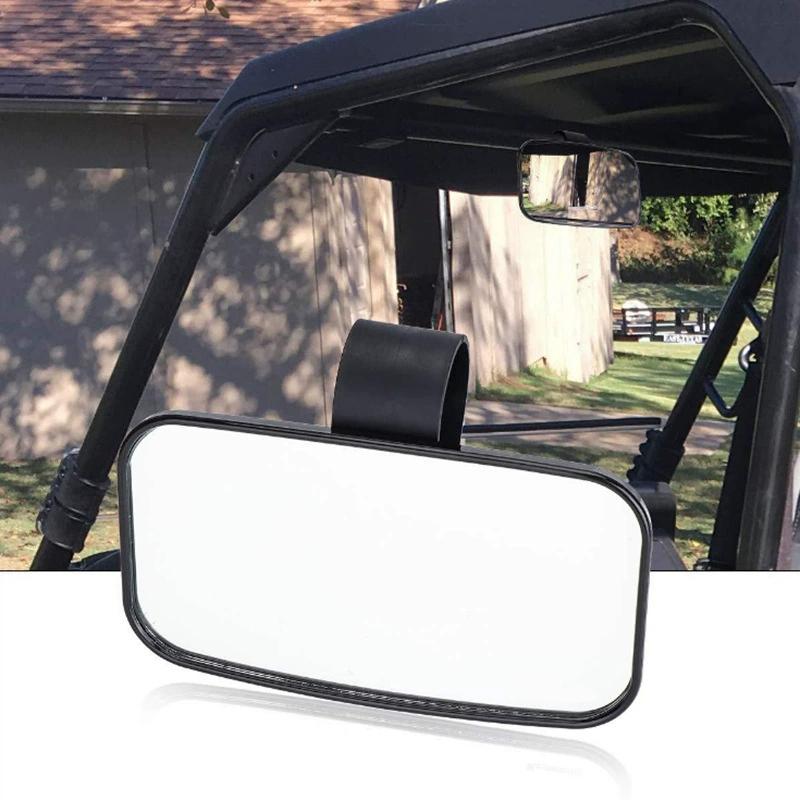 Wide View UTV ATV Side Rear Mirror 1.5 to 2 Inch Roll Bar Universal