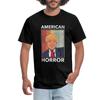 """American Horror""" ?C Lustiges Anti-Trump Parodie Herren T-Shirt Unisex T-Shirt