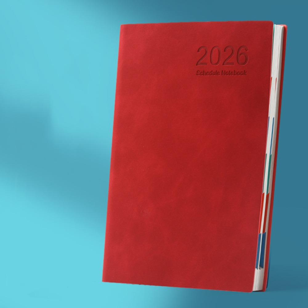 Planner Reminder 2026 Agenda Book A5 Daily Planner Portable Calendar Book  Office Supplies