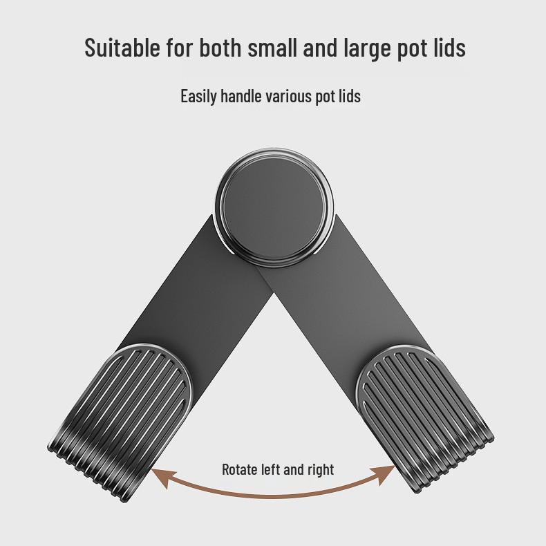 Adjustable No-Punch Suction Cup Pot Lid & Cutting Board Wall Rack
