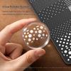 Lace Nail Art Transfer Printing Steel Plate Bowknot Polka Dots Nail Tools Bowknot Silicone Stamp Template