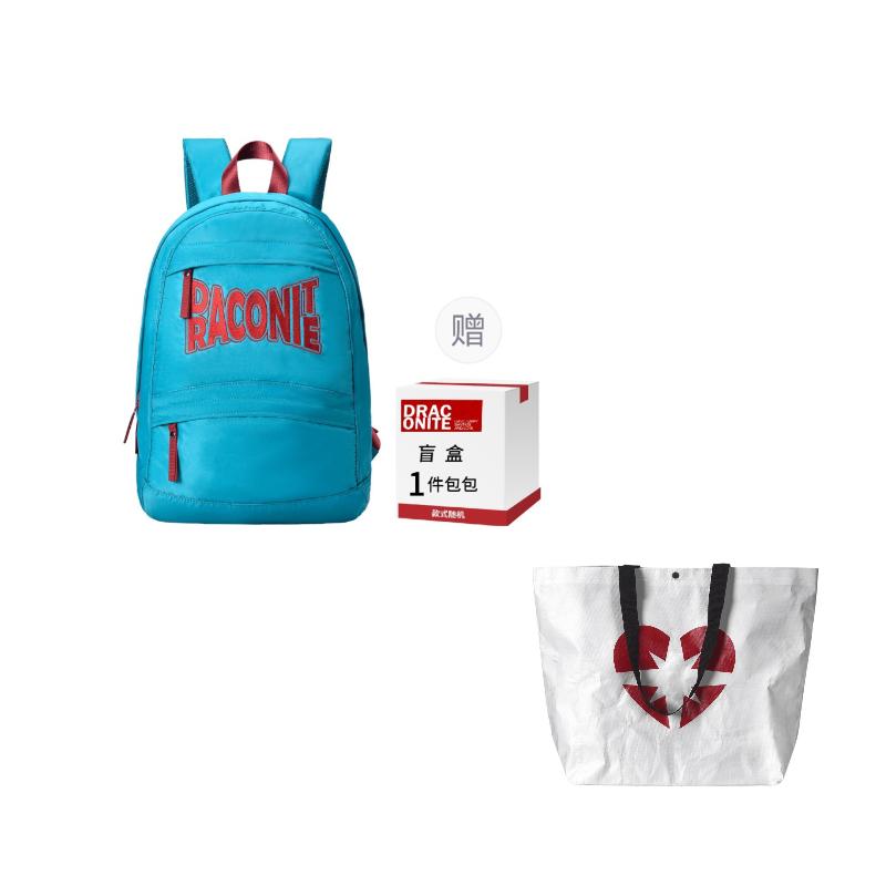DRACONITE Polyester Backpack Regular Unisex Blue DRA1088
