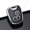 2 Buttons Tpu Car Key Cover Case Shell Fob Holder For Citroen C1 C2 C3 C4 Xsara For Toyota Aygo For Peugeot 106 107 206 207 307